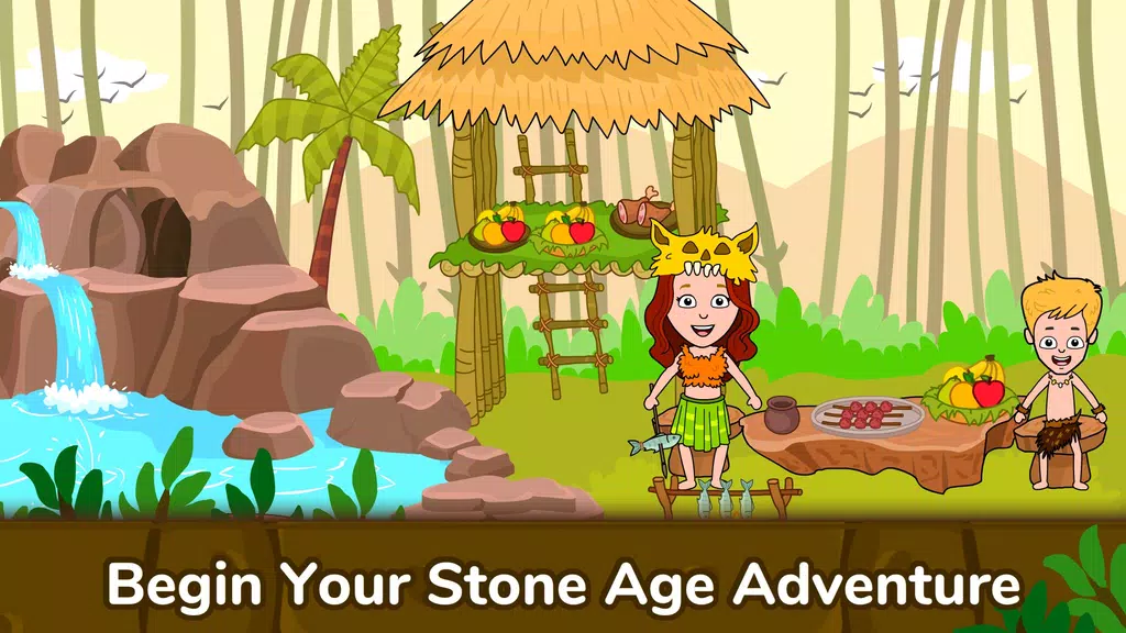 Caveman Games World for Kids স্ক্রিনশট 2