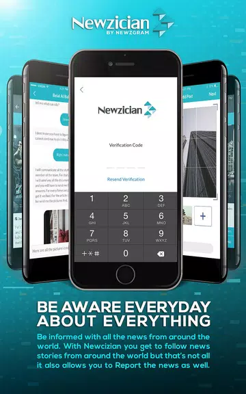 Schermata Newzician - Social news app 0