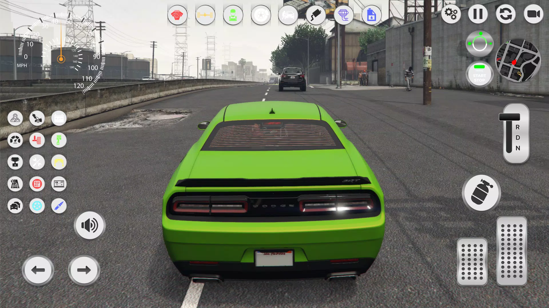 Race Muscle: Dodge Challenger 螢幕截圖 1