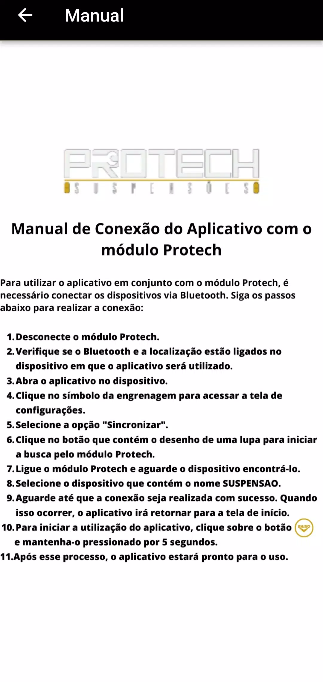 Protech Suspensões Captura de pantalla 2