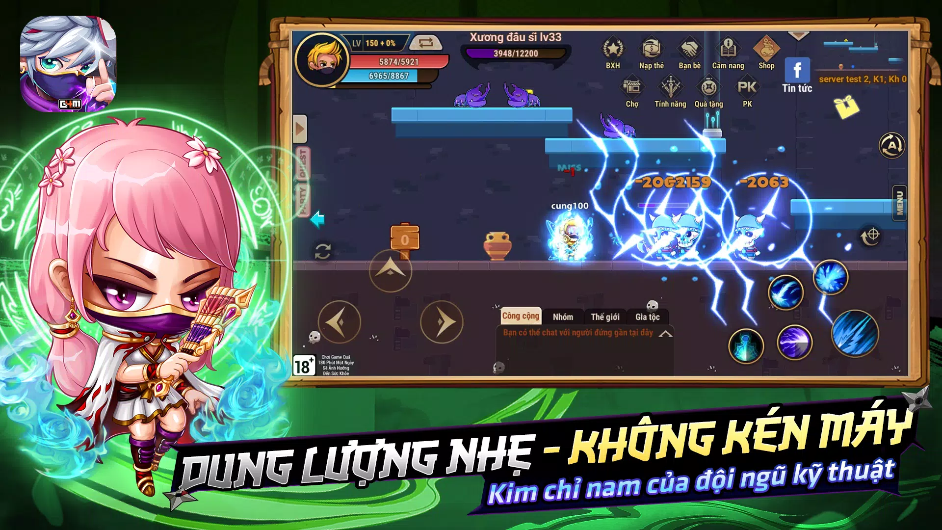 Học Viện Ninja G4M Screenshot 3