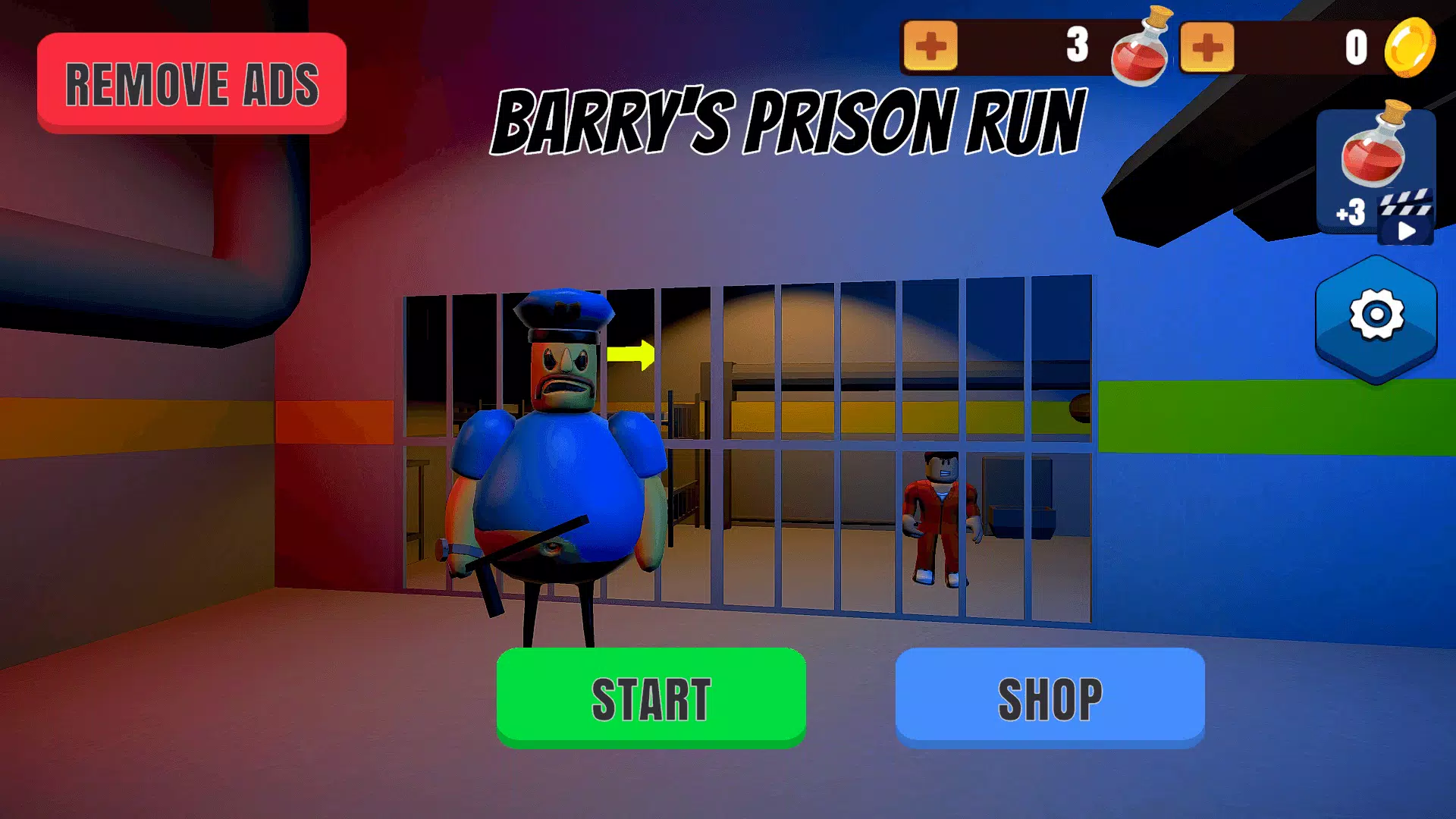 Obby Prison Escape ภาพหน้าจอ 0