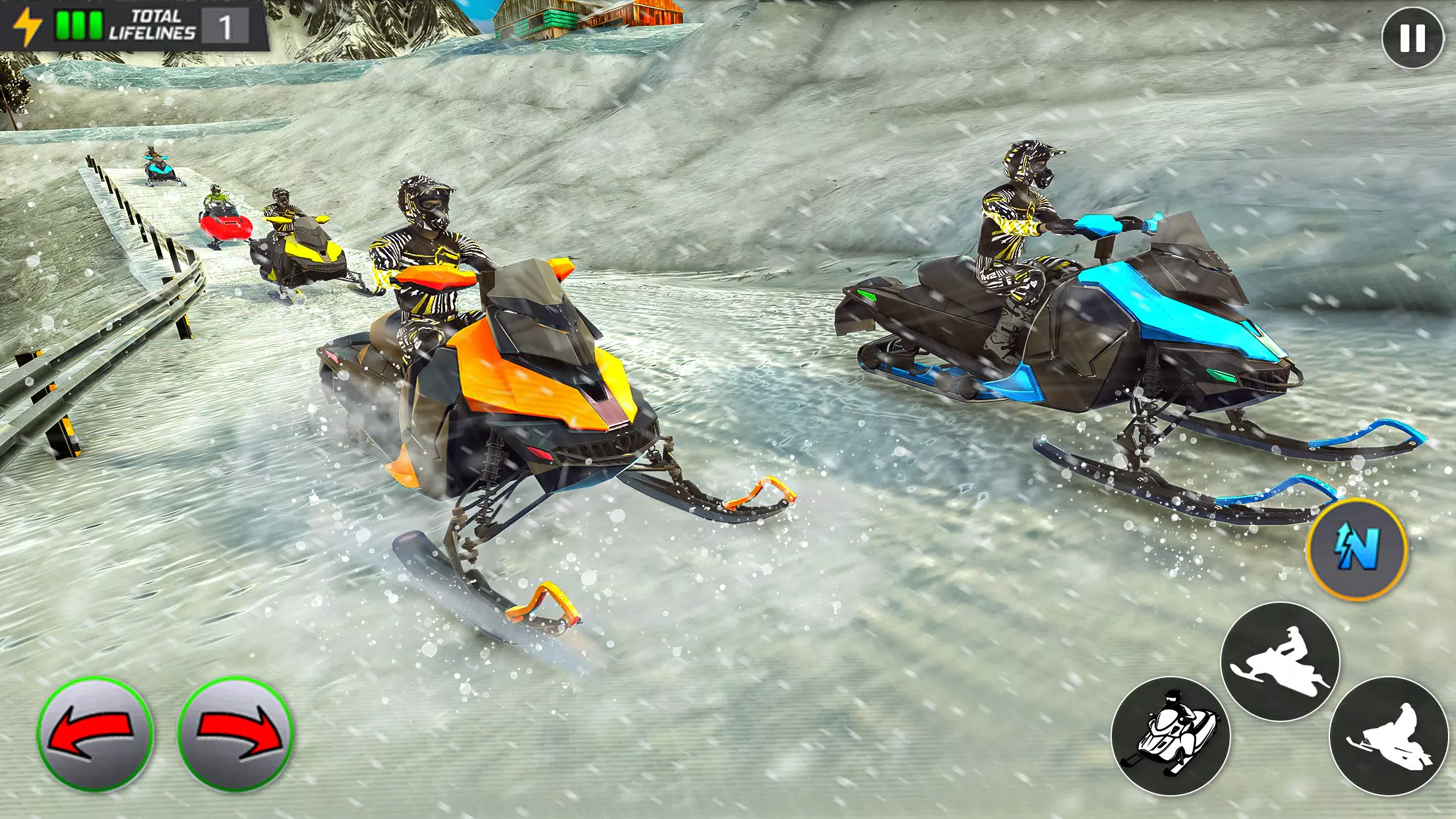 Crazy Skills Snowcross Games Screenshot 0