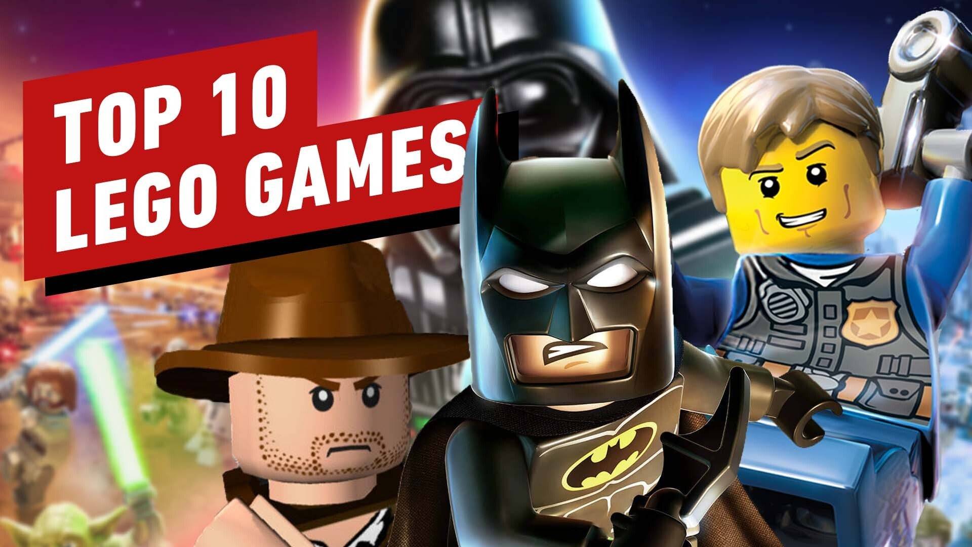 Image Collage of LEGO Game Screenshots