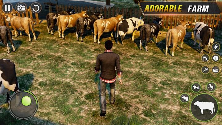 Farm Animals Transport Games Tangkapan skrin 0