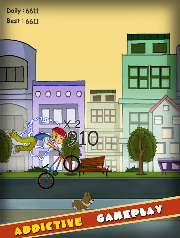 Wheelie starz - the ultimate wheelie challenge Screenshot 1