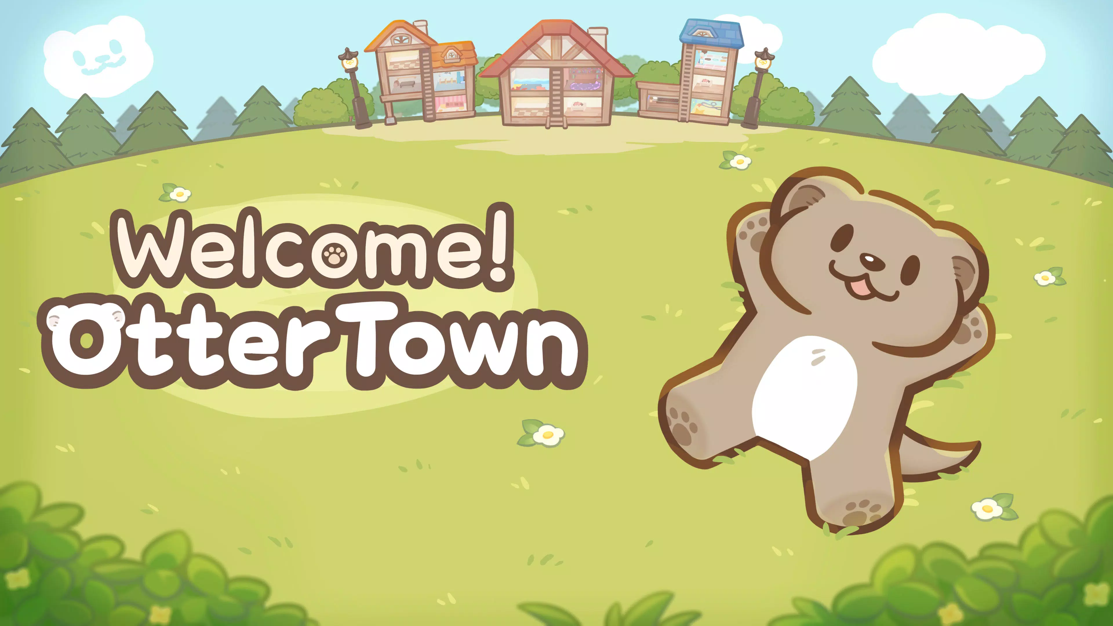 Welcome! Otter Town: cute game 螢幕截圖 1