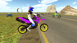 Bike Rider - Police Chase Game Ảnh chụp màn hình 1