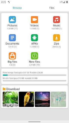 File Manager - File explorer Zrzut ekranu 0