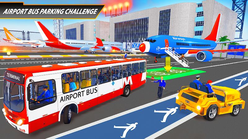 City School Bus Driving Sim 3D Ảnh chụp màn hình 1