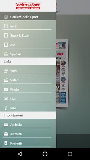 Corriere dello Sport HD Zrzut ekranu 1