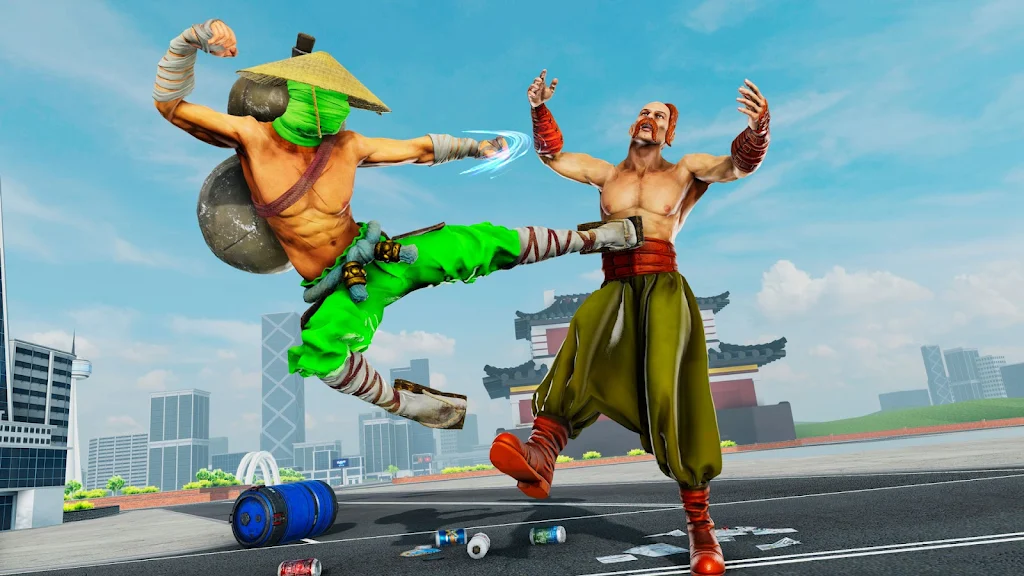 Kung Fu Karate Action Fighter Screenshot 1