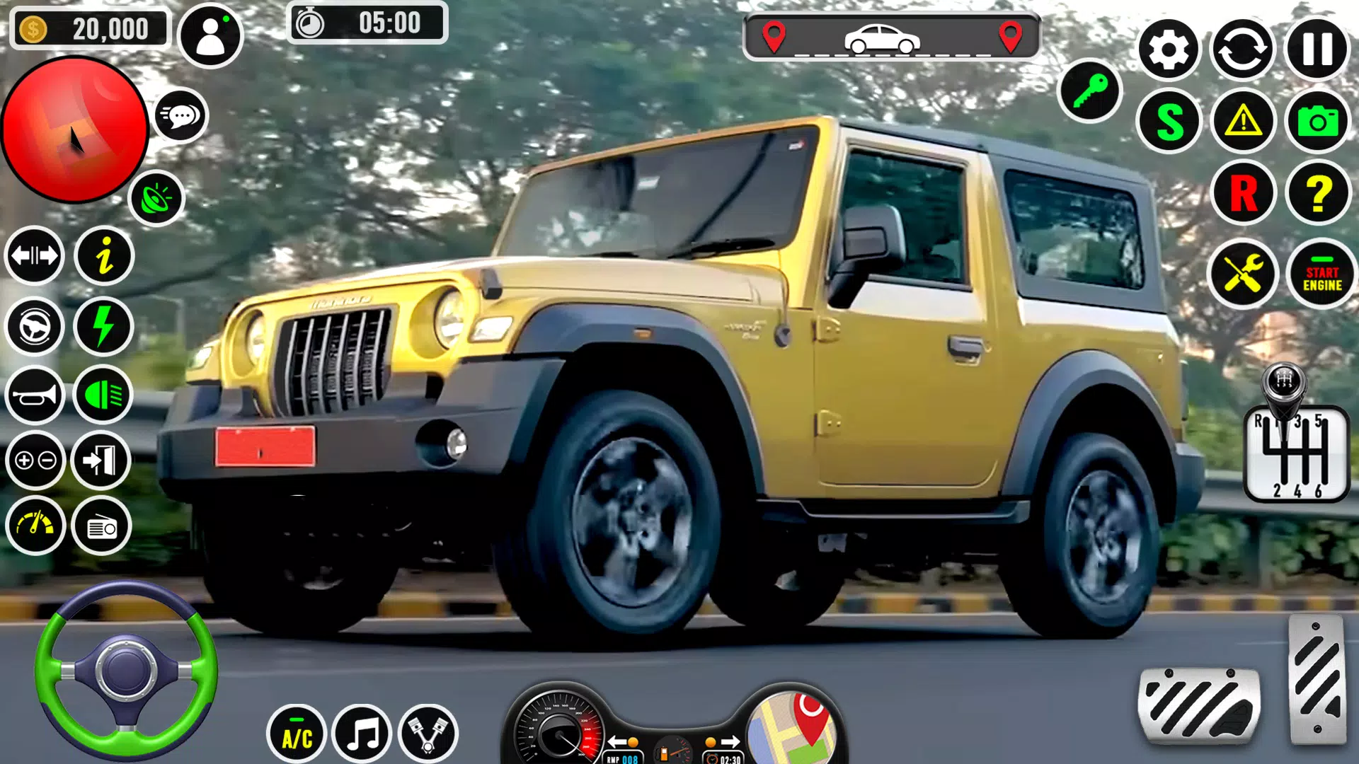 Jeep Driving Game: SUV Jeep Capture d'écran 2