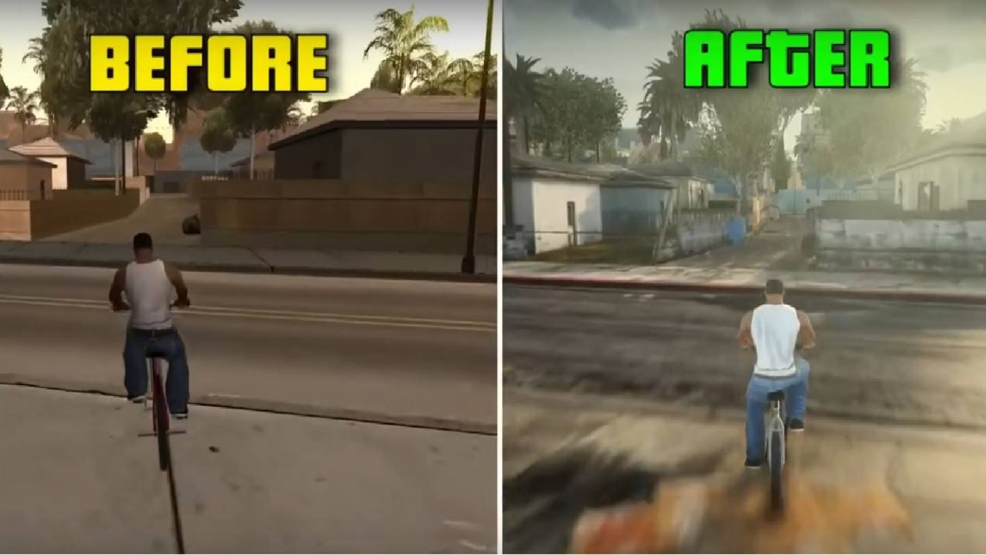 GTA San Andreas: Kiệt tác được làm lại trở lại với lối chơi nâng cao