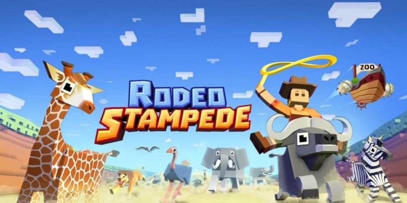 Rodeo Stampede+ является одним из последних дополнений к Apple Arcade в буквальном ощущении