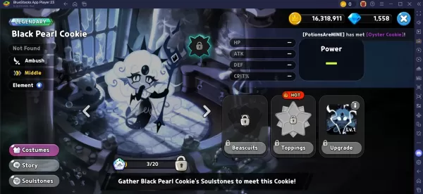 Principais biscoitos de emboscada no Kookierun Kingdom: Lista de camadas