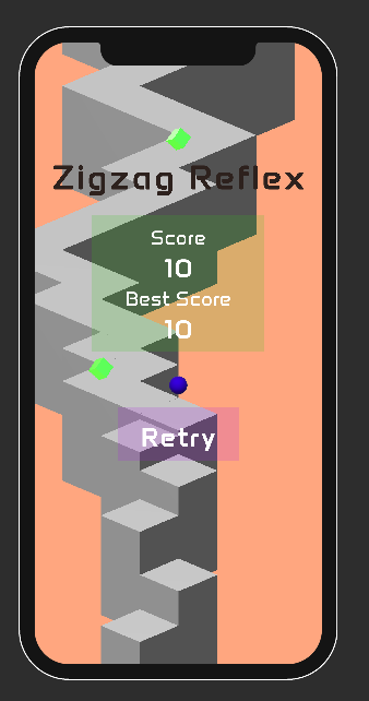 Zigzag Reflex Screenshot 1