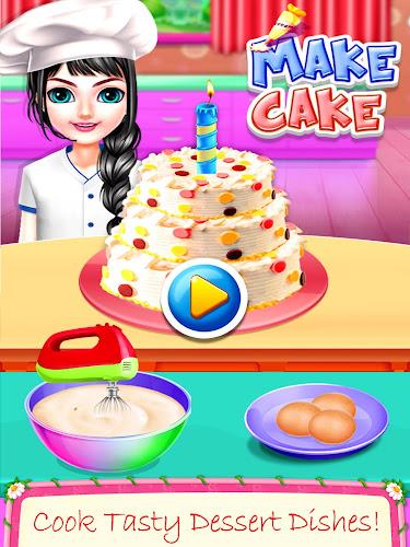 Real Cake Making Bake Decorate ภาพหน้าจอ 0