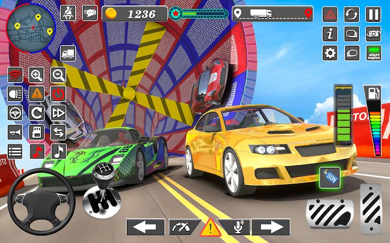 GT Car Stunt: Racing Game Tangkapan skrin 3