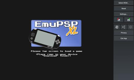 EmuPSP XL - PSP Emulator Zrzut ekranu 3