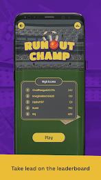 Run Out Champ: Hit Wicket Game স্ক্রিনশট 0