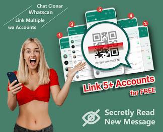 Chat Cloner Whatscan QR Lite Captura de tela 0