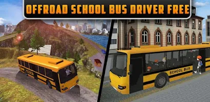 Offroad School Bus Driver Game Screenshot 0