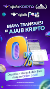 Ajaib Kripto: 0% Trading Fee Zrzut ekranu 2