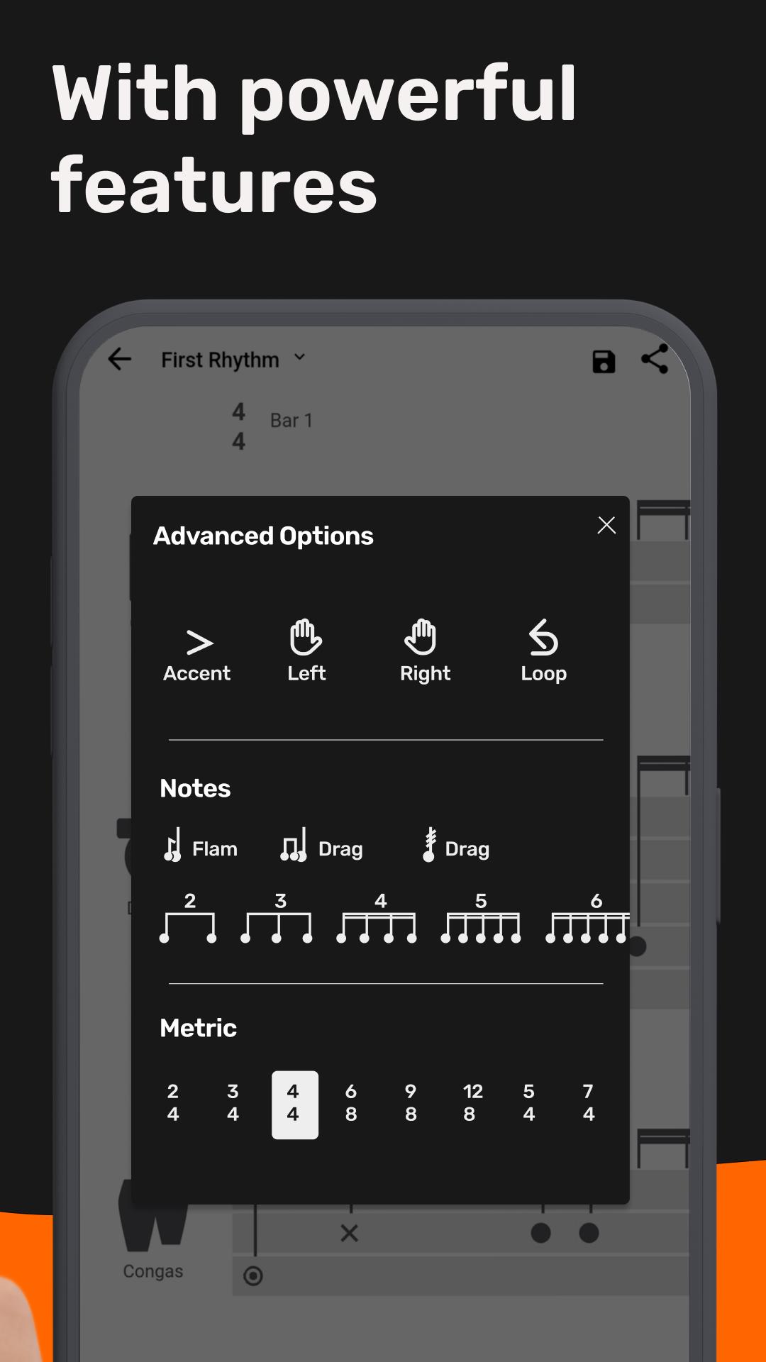 Drumap. The World of Rhythm 螢幕截圖 3