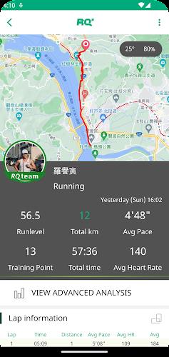 RQ Runlevel: Marathon Training ဖန်သားပြင်ဓာတ်ပုံ 1