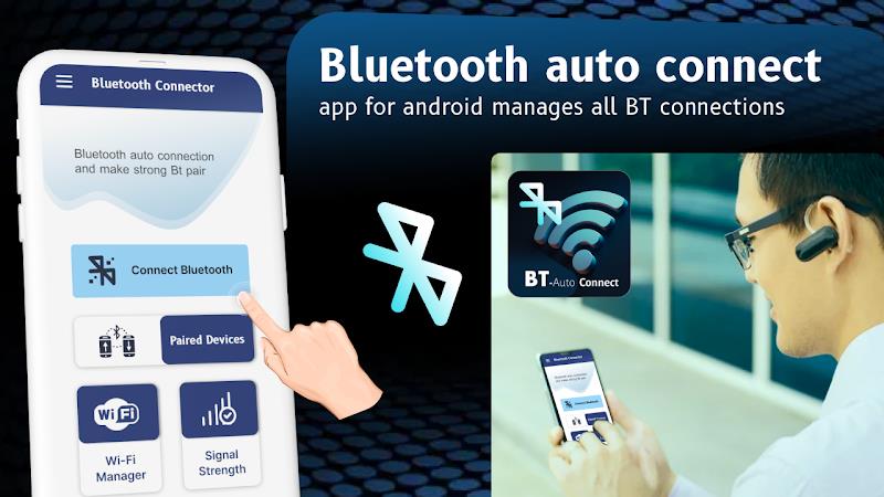 Bluetooth auto connect: Finder Captura de pantalla 1