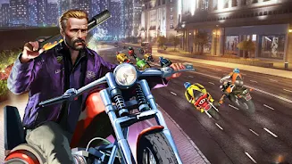 Crazy Moto: Bike Shooting Game ภาพหน้าจอ 0