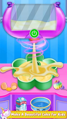 Unicorn Cake Maker-Bakery Game स्क्रीनशॉट 3