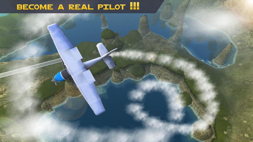 Plane Flight Simulator Games Capture d'écran 0