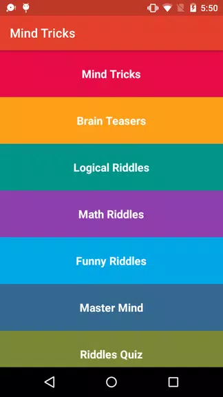 Schermata Brain Teaser : Riddles, Quiz & 1