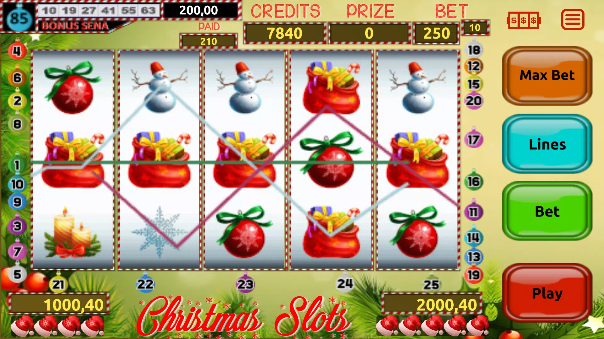 Christmas (Xmas) Slots Ekran Görüntüsü 0