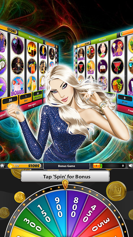 A Night Out Slots Casino: FREE Schermafbeelding 1