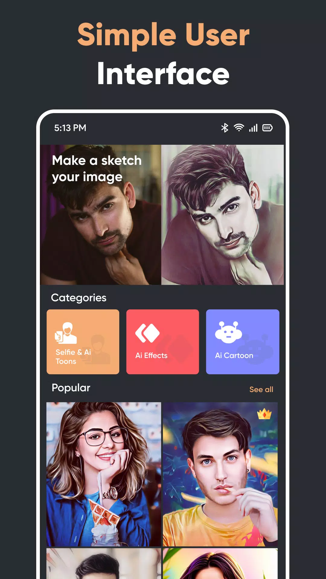 PhotoArt, AI Photo Editor Скриншот 0