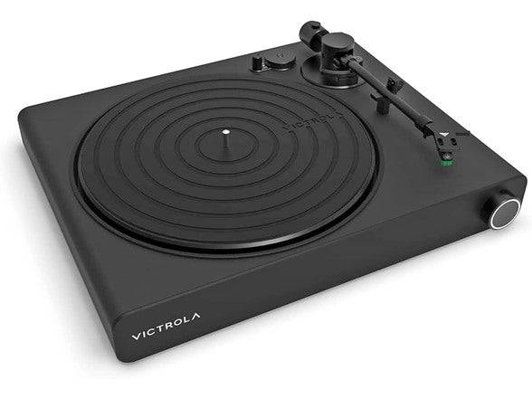 Skor Turntable Victrola Stream Onyx selama 58% di Woot