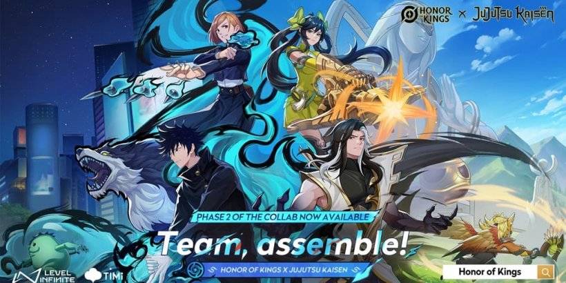 Karangalan ng mga hari at jujutsu kaisen muling pagsasama -sama para sa bagong pakikipagtulungan