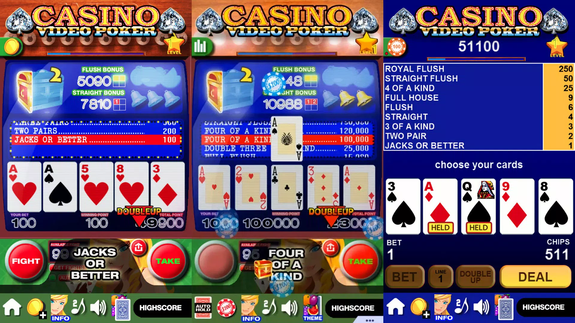 Casino Video Poker স্ক্রিনশট 2