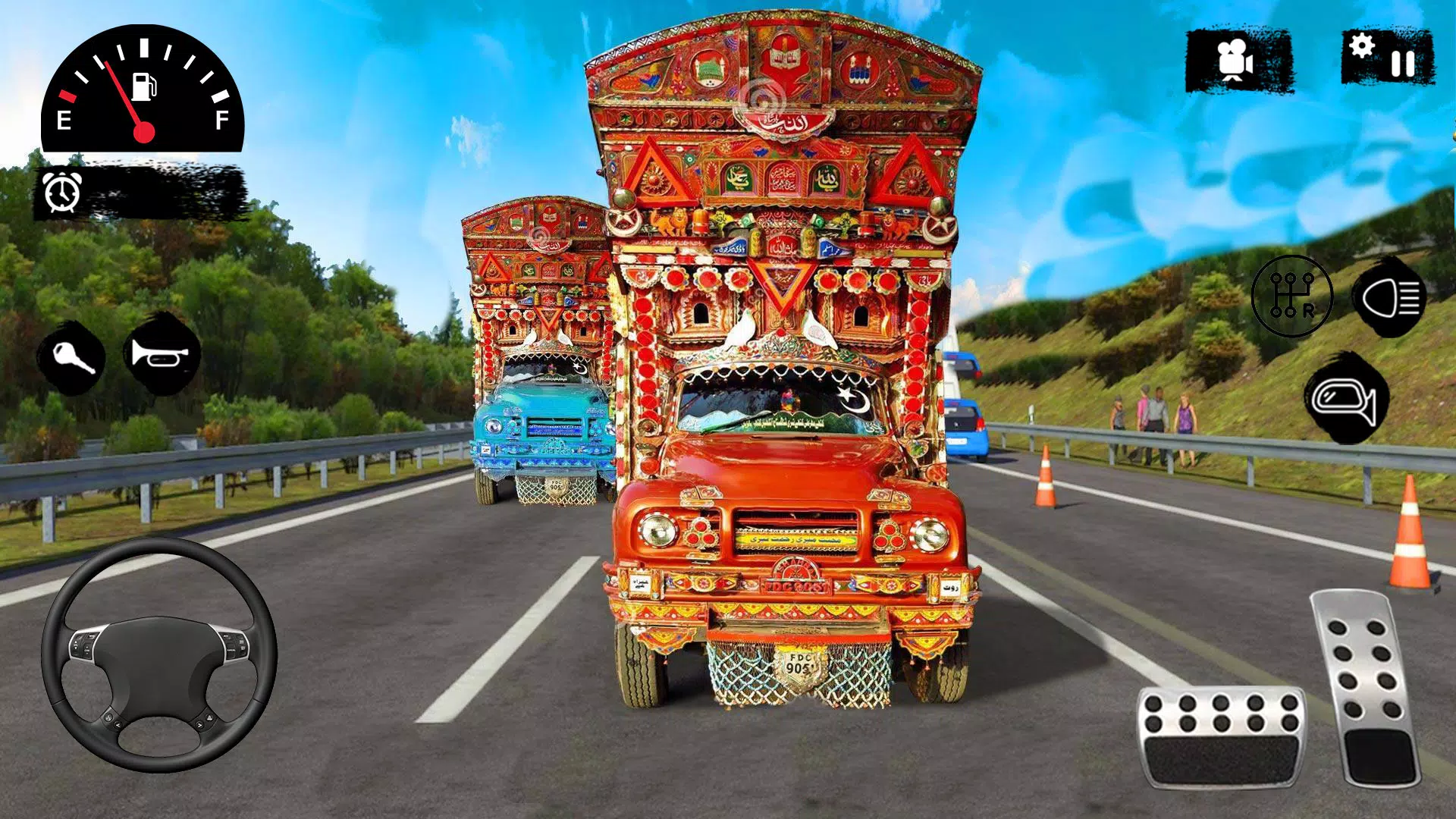 Pakistani Truck Game 3D Drive Captura de pantalla 0