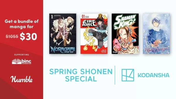 Humble Bundle mengumumkan Spring Shonen Manga Deal: 96 Volume untuk $ 30