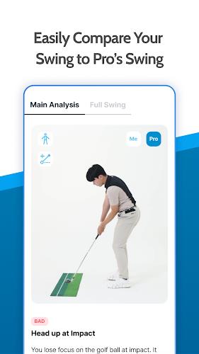 Golf Fix - AI Swing Analyzer Schermafbeelding 2