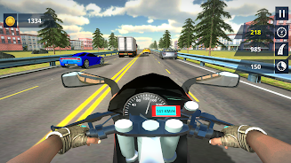 Endless Moto Traffic Racer 3D 스크린샷 2