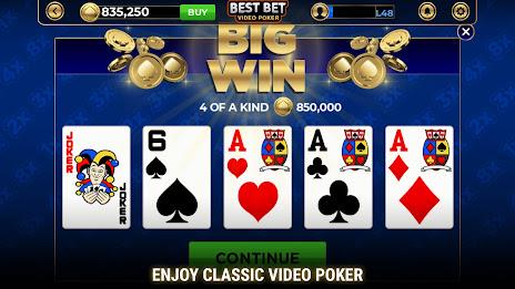 Best-Bet Video Poker Скриншот 1