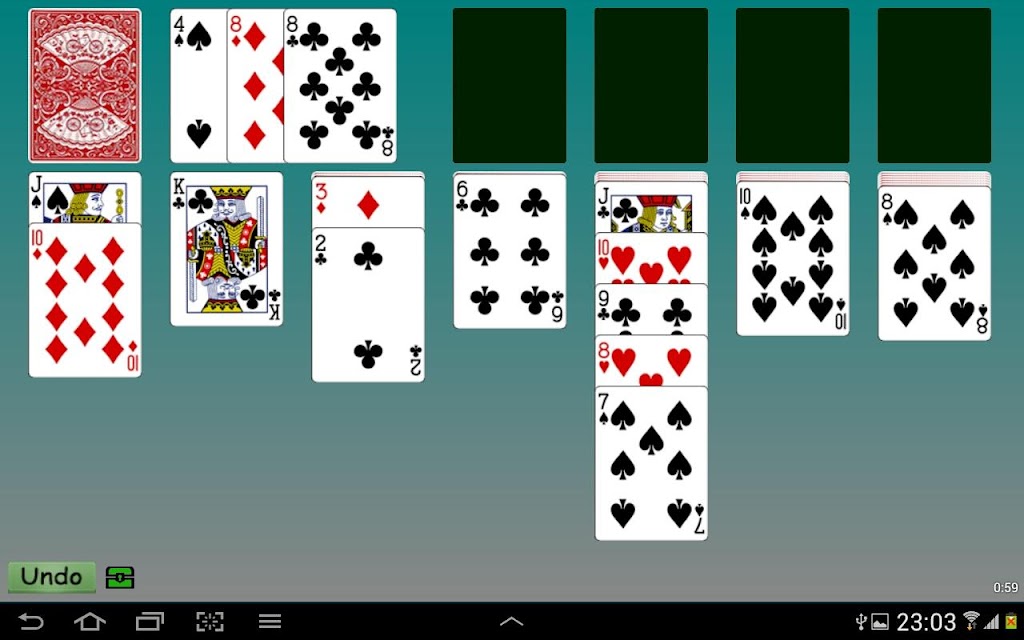 Klondike Solitaire Cards स्क्रीनशॉट 2