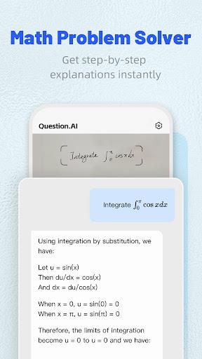 Question.AI – Chatbot & Math AI Mod Ảnh chụp màn hình 1