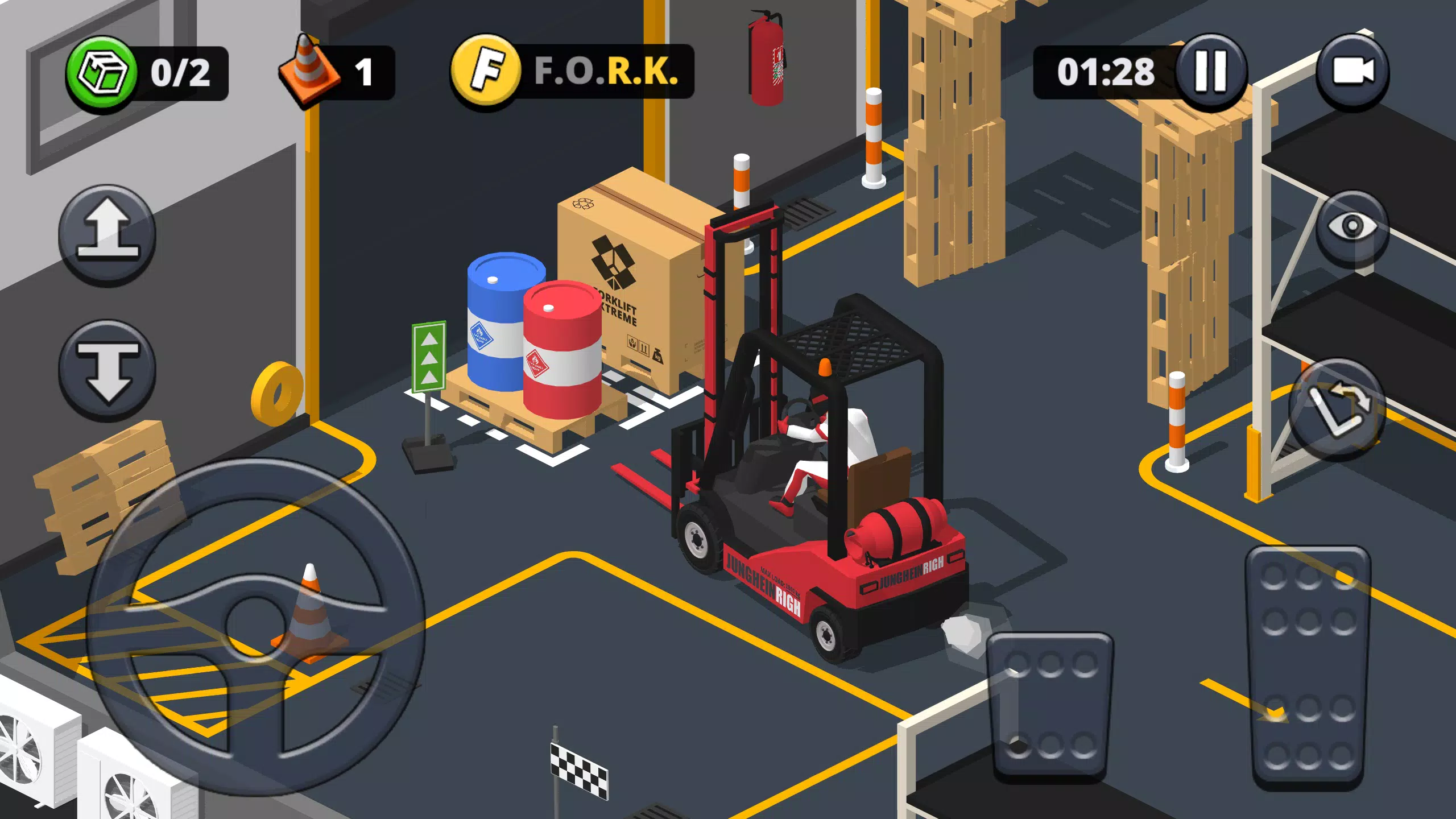 Forklift Extreme Simulator Скриншот 2