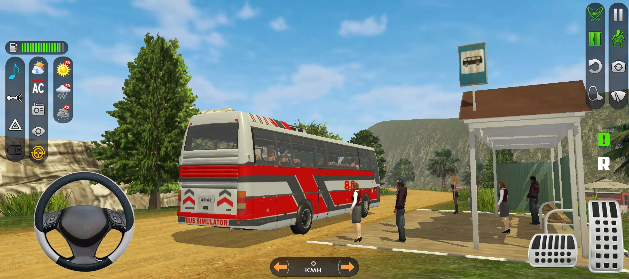 Offroad Bus: Coach Bus Driving应用截图第3张